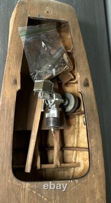 Vintage Older Wooden Model Boat
