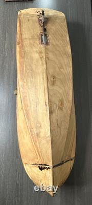 Vintage Older Wooden Model Boat