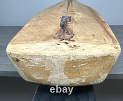Vintage Older Wooden Model Boat