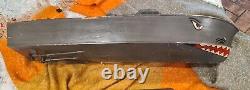 Vintage PT Torpedo Boat WWII 27 Wooden Wood Construction Model
