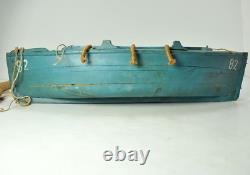 Vintage Pond Sailing Boat 19 Alaska Fishing Boat Wood Model