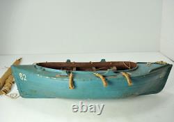 Vintage Pond Sailing Boat 19 Alaska Fishing Boat Wood Model