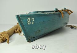 Vintage Pond Sailing Boat 19 Alaska Fishing Boat Wood Model