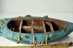 Vintage Pond Sailing Boat 19 Alaska Fishing Boat Wood Model