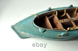 Vintage Pond Sailing Boat 19 Alaska Fishing Boat Wood Model