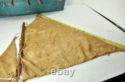 Vintage Pond Sailing Boat 19 Alaska Fishing Boat Wood Model