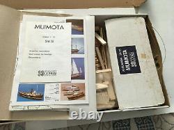 Vintage Rare MUIMOTA 1958 Scale 125 Wood Model Ship Kit made in Italy NOS