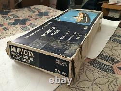 Vintage Rare MUIMOTA 1958 Scale 125 Wood Model Ship Kit made in Italy NOS