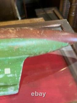 Vintage Seaworthy Boats North Star Wooden Model Boat 20 Inches Long
