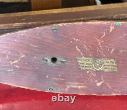 Vintage Seaworthy Boats North Star Wooden Model Boat 20 Inches Long
