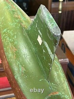 Vintage Seaworthy Boats North Star Wooden Model Boat 20 Inches Long