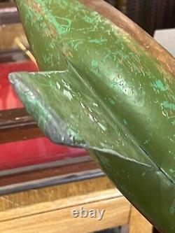 Vintage Seaworthy Boats North Star Wooden Model Boat 20 Inches Long