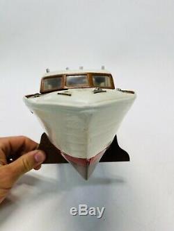Vintage Sterling 42' CHRIS CRAFT Model Boat 19 Wood Rare
