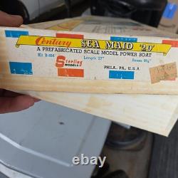 Vintage Sterling Models -century Boats- Sea Maid 20