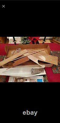 Vintage Sterling Sailfish Sailboat RC Model Kit B-23