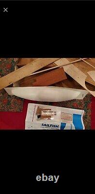 Vintage Sterling Sailfish Sailboat RC Model Kit B-23