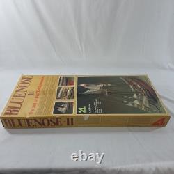 Vintage The Blue Nose Ship Wooden Model 15 1/2 Tall Ship 1/75 In Box