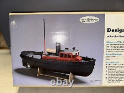 Vintage The Harbor Tug Radio Control Wooden Tugboat Kit Midwest Products Co