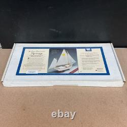 Vintage The Laughing Whale Joshua Slocum's Spray Wood Model Kit No. 201
