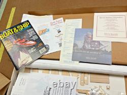 Vintage The Laughing Whale Joshua Slocum's Spray Wood Model Kit No. 201