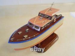 Vintage Wood Boat, Japan Model Cabin Cruiser, K&O, ITO, Custom Built, Runs, Nice