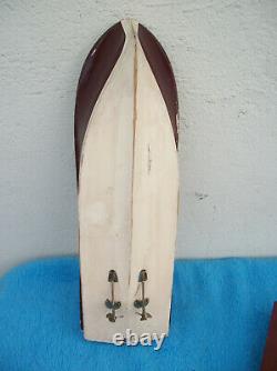 Vintage Wood ITO Model Boat Battery Operated Made in Japan