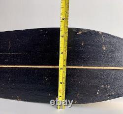 Vintage Wood Model Kit Motorized Speed Boat Hull for Completion/Resto/Display