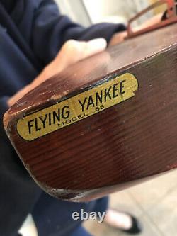 Vintage Wood Toy Seaworthy Boat Model 65