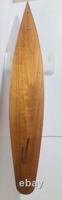 Vintage Wooden 1895 Cup Racer 36 Pond Yacht Model Sailboat Hull Only