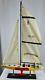 Vintage Wooden Challenger Yacht Model From America's Cup 2000 Ita-25 25 Tall