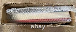 Vintage Wooden Model Boat with Electric Famous Motor Untested