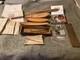 Vintage Large Lot Wood Model Boats Ships Parts Etc