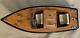 Vintage Wood Runabout Two-seater Chris Craft Model Boat