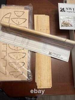 Virginia Pilot Boat 1805 Wood Model Kit Artesa Latina Vintage 1982 New In Box