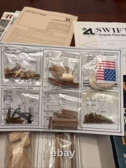 Virginia Pilot Boat 1805 Wood Model Kit Artesa Latina Vintage 1982 New In Box