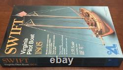 Virginia Pilot Boat 1805 Wood Model Kit Artesa Latina Vintage 1982 New In Box
