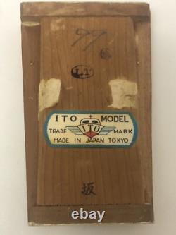 Vitage ITO Model Speedster Wood Boat Battery Operated- Runs