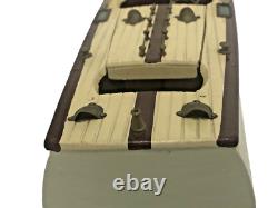 Vitage ITO Model Speedster Wood Boat Battery Operated- Runs