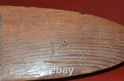 Vtg 1920s SEAWORTHY BOATS Wooden Toy Model 73 Wind Up Flying Yankee 26 Pond