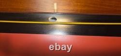 Vtg 30 Half Hull Ship Large Boat Solid Wooden Model TABOR Boy USS Constitution