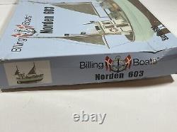 Vtg. Billing Boats Serie 600 Norden No. 603 130 Scale Wooden Model Kit New