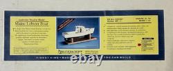 Vtg BlueJacket Ship Crafters #KLW207 MAINE LOBSTER BOAT Model Wood Kit Complete