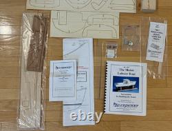 Vtg BlueJacket Ship Crafters #KLW207 MAINE LOBSTER BOAT Model Wood Kit Complete