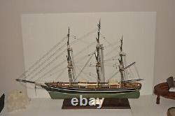 Vtg Cutty Sark Model Clipper Ship Boat Piel Craftsmen Newport Mass