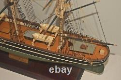 Vtg Cutty Sark Model Clipper Ship Boat Piel Craftsmen Newport Mass