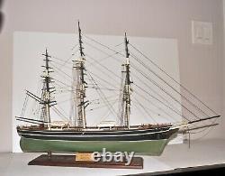 Vtg Cutty Sark Model Clipper Ship Boat Piel Craftsmen Newport Mass