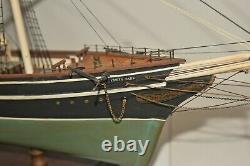 Vtg Cutty Sark Model Clipper Ship Boat Piel Craftsmen Newport Mass