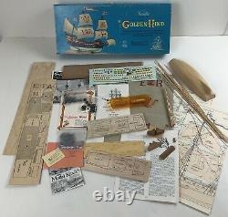 Vtg Golden Hind Sir Francis Drake's Flagship by Scientific Models Inc Open Box