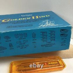 Vtg Golden Hind Sir Francis Drake's Flagship by Scientific Models Inc Open Box