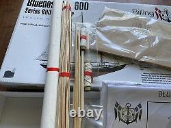 Vtg NEW Billing Boats Bluenose II Series 600 Wood Model Kit Denmark BB600 1100